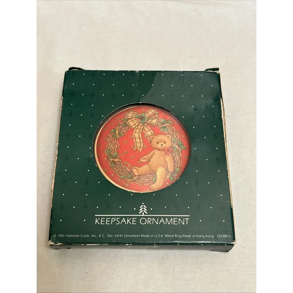 Hallmark Keepsake Ornaments Vintage Lot of 3 Mother Sister 1986 1989 1992